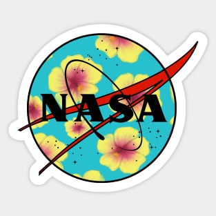 Aloha NASA Sticker